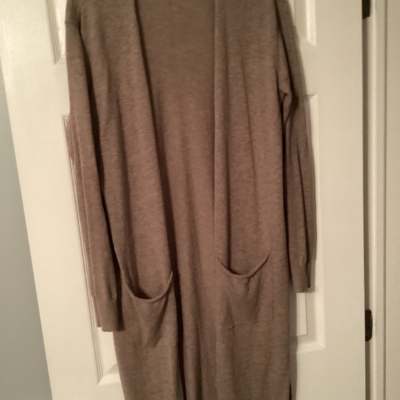 Midi length fine knit cardigan - Picture 2 of 4